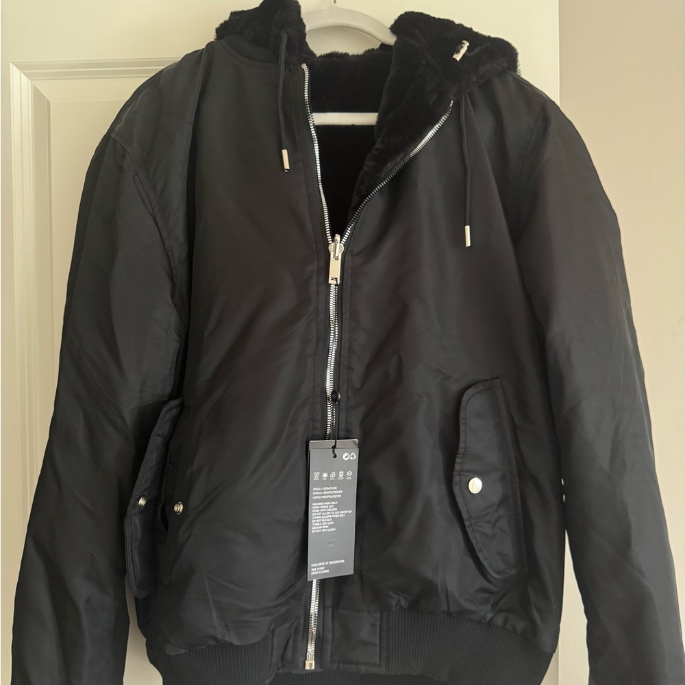 Decibel Reversible Faux Fur Jacket